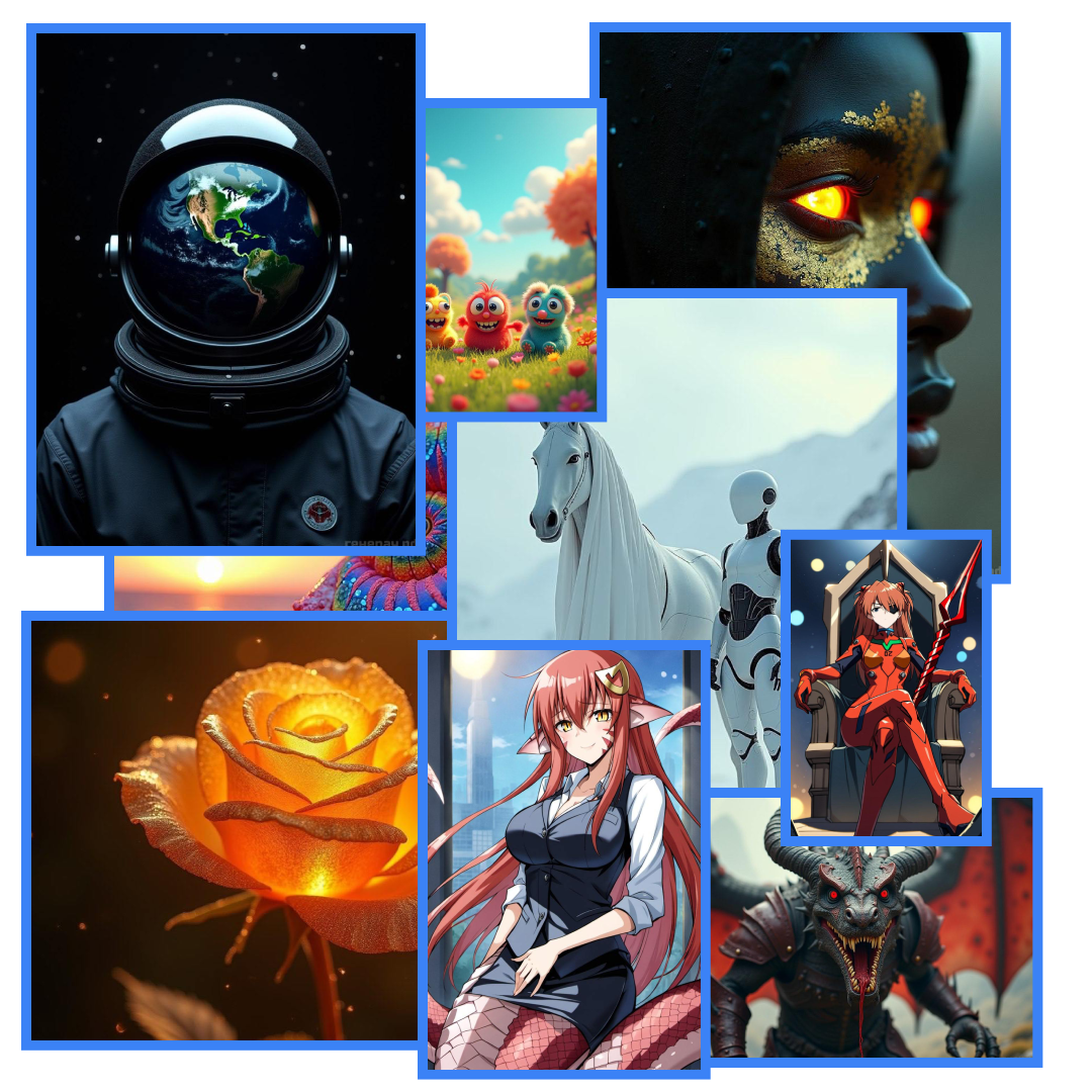 Пример генерации изображения по тексту